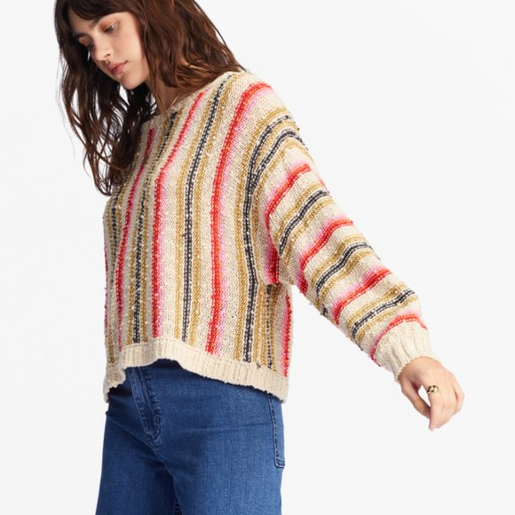 Billabong She's A Trip Stripe Sweater - Picture 3 of 7